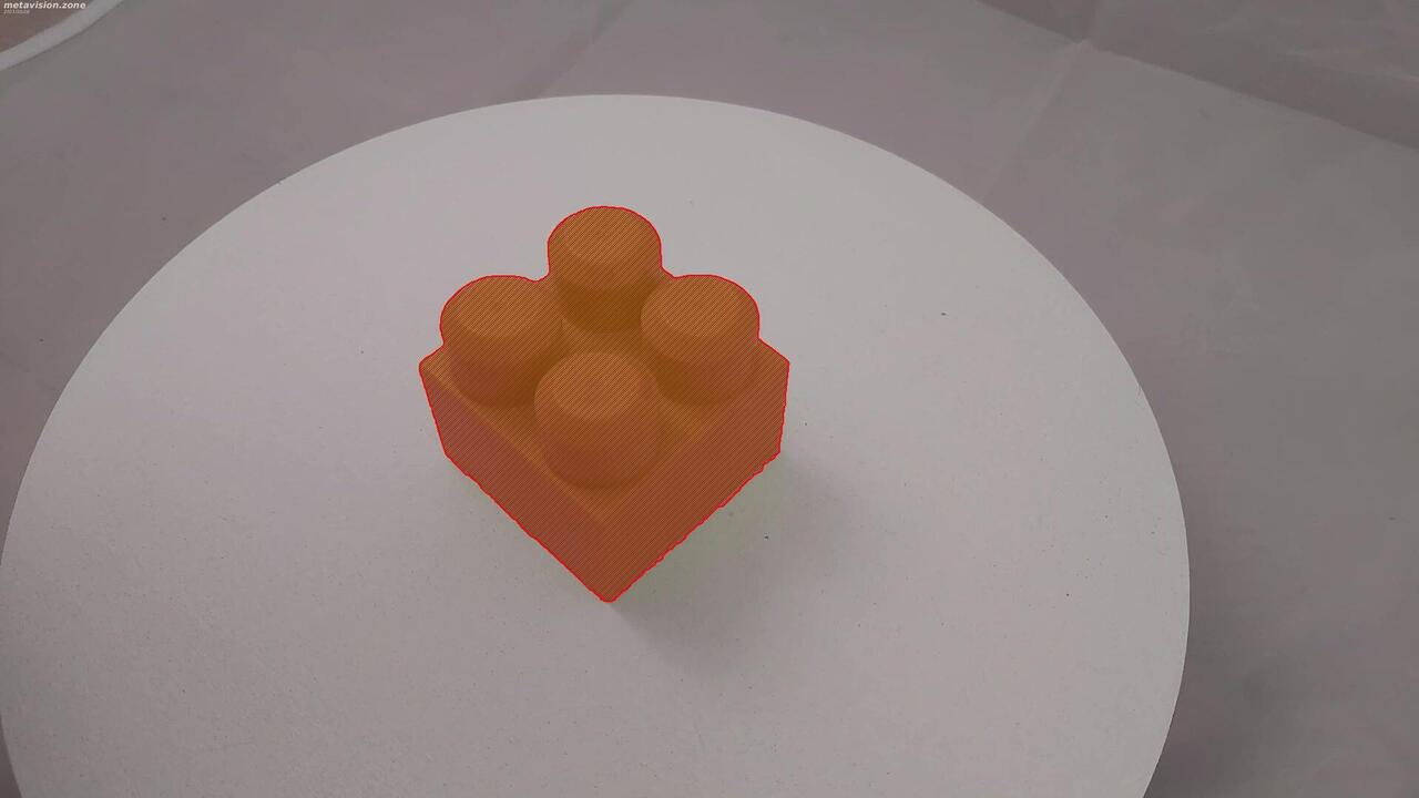 Plastic construction building block